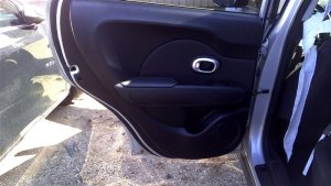 2014-2019 Kia Soul Black Door Interior Trim Panel - Rear, Left (Driver) (Used OEM)