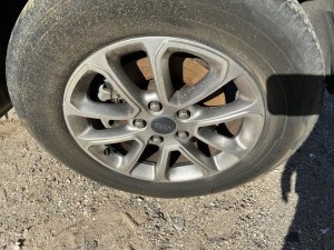 2014-2016 Jeep Grand Cherokee 18x8 Polished Smoked Hyper Alloy Wheel (Used OEM)