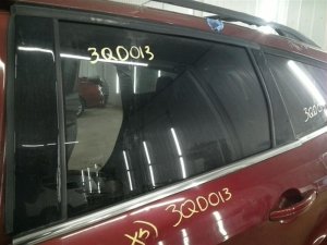 2013-2019 Ford Escape Door Window Glass - Rear, Left (Driver) (Used OEM)