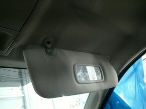 2011-2020 Dodge Grand Caravan Gray Non-Illuminated Sun Visor - Right (Passenger) (Used OEM)