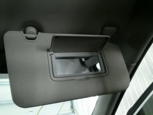 2018-2020 Nissan Rogue Gray Sun Visor without Vanity Light - Right (Passenger) (Used OEM)