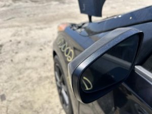 2011-2015 Hyundai Elantra White Power Door/Side View Mirror - Left (Driver) (Used OEM)