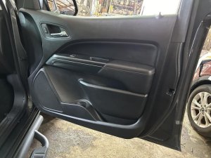2015-2022 GMC Canyon Black Door Interior Trim Panel - Front, Right (Passenger) (Used OEM)