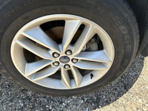 2015-2018 Ford Edge 18x8 10-Spoke Silver Painted Alloy Wheel (Used OEM)