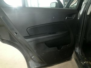 2010-2017 GMC Terrain Black Door Interior Trim Panel - Rear, Left (Driver) (Used OEM)