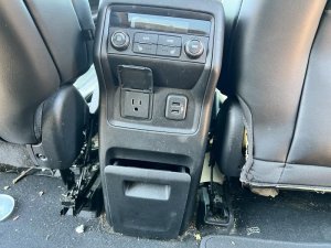 2019 GMC Acadia Black Floor Console Panel (Used OEM)