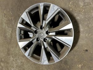 2015-2018 Nissan Murano 18x7.5 5-V Spoke Machined Alloy Wheel (Used OEM)