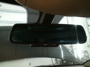 2014-2016 Dodge Durango Auto-Dimming Telematics Interior Rear View Mirror (Used OEM)