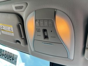 2017-2020 INFINITI QX60 Gray Front Overhead Roof Console (Used OEM)