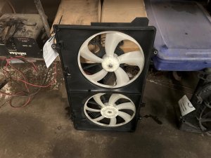 2017-2024 Mazda CX-5 A/C Condenser Fan Motor Assembly (Used OEM)