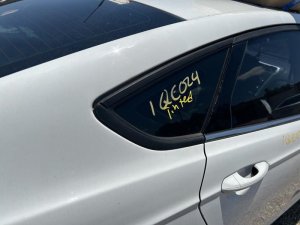 2013 Ford Fusion Tinted Rear Door Quarter Glass - Right (Passenger) (Used OEM)