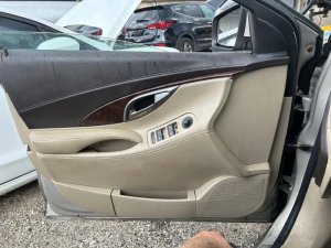 2010 Buick Allure Tan Door Interior Trim Panel - Front, Left (Driver) (Used OEM)
