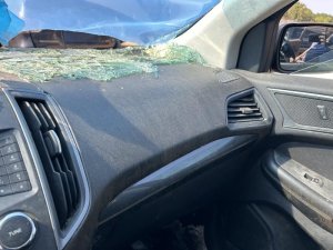 2015-2024 Ford Edge Black Dashboard Air Bag - Right (Passenger) (Used OEM)