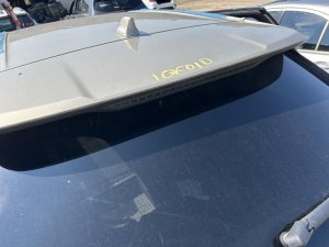 2015-2024 Ford Edge Red Smooth Painted Rear Spoiler (Used OEM)