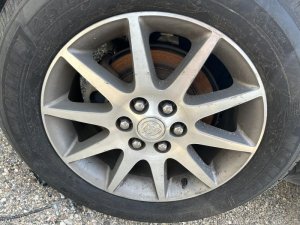 2013-2017 Buick Enclave 19-Inch 10-Spoke Machined Charcoal Alloy Wheel (Used OEM)