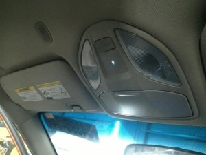 2013-2016 Hyundai Santa Fe Sport Black Roof Overhead Console Panel (Used OEM)