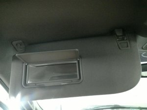 2015-2017 Ford F-150 Tan Non-Illuminated Sun Visor - Left (Driver) (Used OEM)