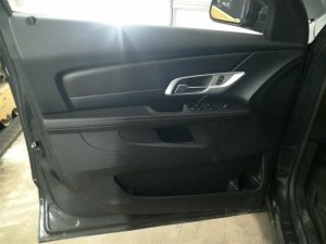 2010-2017 GMC Terrain Black Door Interior Trim Panel - Front, Left (Driver) (Used OEM)