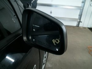 2015-2016 Chevrolet Trax Black Power Door/Side View Mirror - Right (Passenger) (Used OEM)