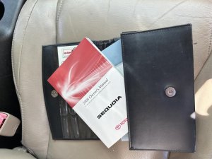 2008 Toyota Sequoia Owners Manual with Case (Used OEM)