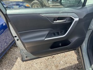2019-2024 Toyota RAV4 Black Door Interior Trim Panel - Front, Left (Driver) (Used OEM)