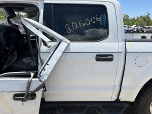 2015-2020 Ford F-150 Black Textured Exterior Door Handle - Front, Left (Driver) (Used OEM)