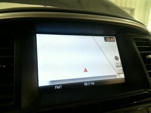 2010-2013 INFINITI FX50 Brown 8-Inch Touch Screen Infotainment Display with Navigation (Used OEM)