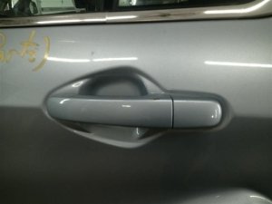 2010-2017 Chevrolet Equinox Blue Exterior Door Handle - Rear, Left (Driver) (Used OEM)