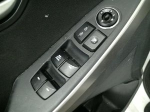 2013-2017 Hyundai Elantra GT Master Power Window and Door Lock Switch - Left (Driver) (Used OEM)