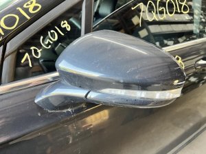 2013-2014 Ford Fusion Black Power Door/Side View Mirror - Left (Driver) (Used OEM)