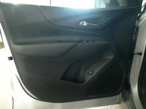 2018-2024 GMC Terrain Black Door Interior Trim Panel with Power Windows and Locks - Front, Left (Driver) (Used OEM)