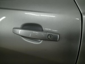 2017 Buick Verano Red Painted Exterior Door Handle - Front, Right (Passenger) (Used OEM)