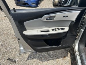 2009-2012 Chevrolet Traverse Black Door Interior Trim Panel - Front, Left (Driver) (Used OEM)