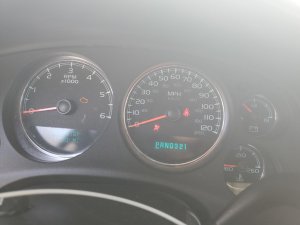 2007-2010 Chevrolet Silverado 1500 Instrument Cluster (Used OEM)