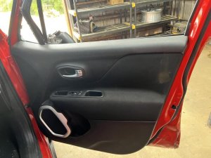 2015-2023 Jeep Renegade Black Door Interior Trim Panel - Front, Right (Passenger) (Used OEM)