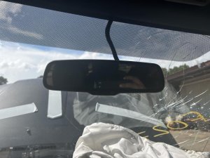 2013-2016 Chrysler Town &amp; Country Interior Rear View Mirror with Microphone (Used OEM)