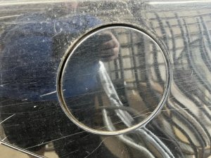 2011-2017 Buick Regal Black Fuel Filler Door (Used OEM)