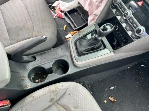 2019-2020 Hyundai Elantra Gray Front Floor Console Panel with USB Charging Module (Used OEM)