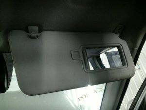 2020-2022 Kia Soul Gray Sun Visor without Sunroof - Right (Passenger) (Used OEM)
