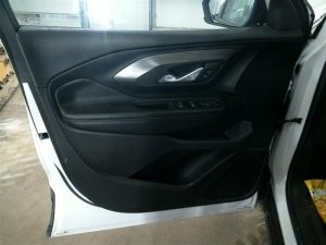 2018-2020 GMC Terrain Black Door Interior Trim Panel with Power Windows and Locks - Front, Left (Driver) (Used OEM)