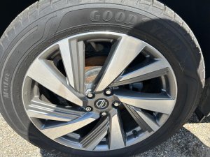 2019-2021 Nissan Murano 20x7.5 V-Spoke Machined Alloy Wheel (Used OEM)