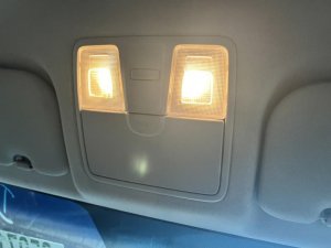 2013-2017 Hyundai Elantra GT Tan Overhead Console Panel (Used OEM)