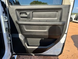 2013-2018 Ram 1500 Gray Door Interior Trim Panel - Rear (Used OEM)