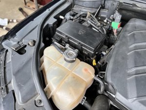 2014-2015 Jeep Grand Cherokee Engine Coolant Reservoir (Used OEM)