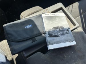 2015 Ford F-150 Owners Manual with Case (Used OEM)