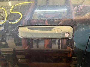 2011-2024 Ram 1500 Black Textured Exterior Door Handle - Front, Left (Driver) (Used OEM)