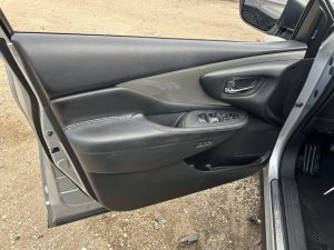 2015-2020 Nissan Murano Black Door Interior Trim Panel - Front, Left (Driver) (Used OEM)