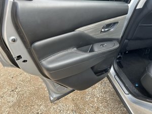 2015-2024 Nissan Murano Black Door Interior Trim Panel - Rear, Left (Driver) (Used OEM)