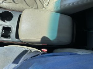 2016-2020 Kia Sorento Beige Floor Console with Leather Armrest (Used OEM)