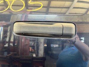 2011-2024 Ram 1500 Black Textured Exterior Door Handle - Rear, Left (Driver) (Used OEM)
